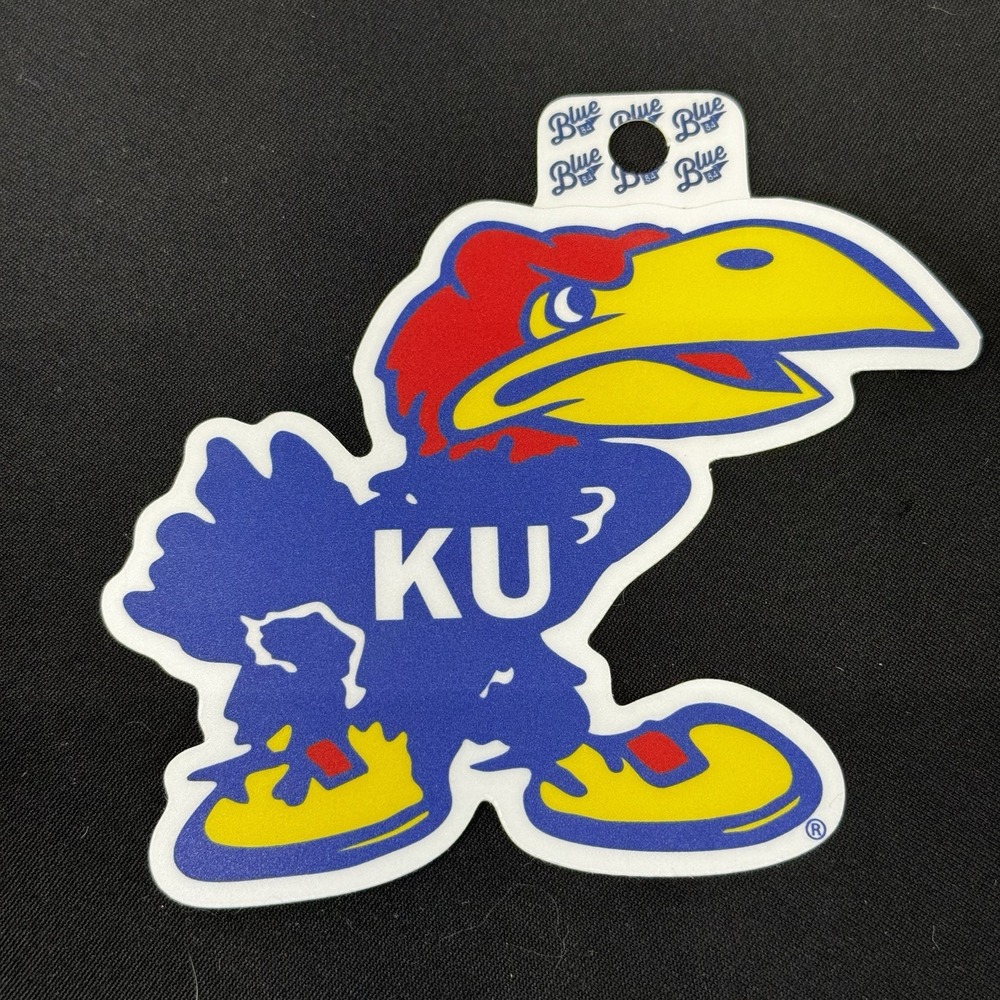 Kansas‎ Jayhawks - College Sports - Sticker / Decal - 3.50" x 3.25"